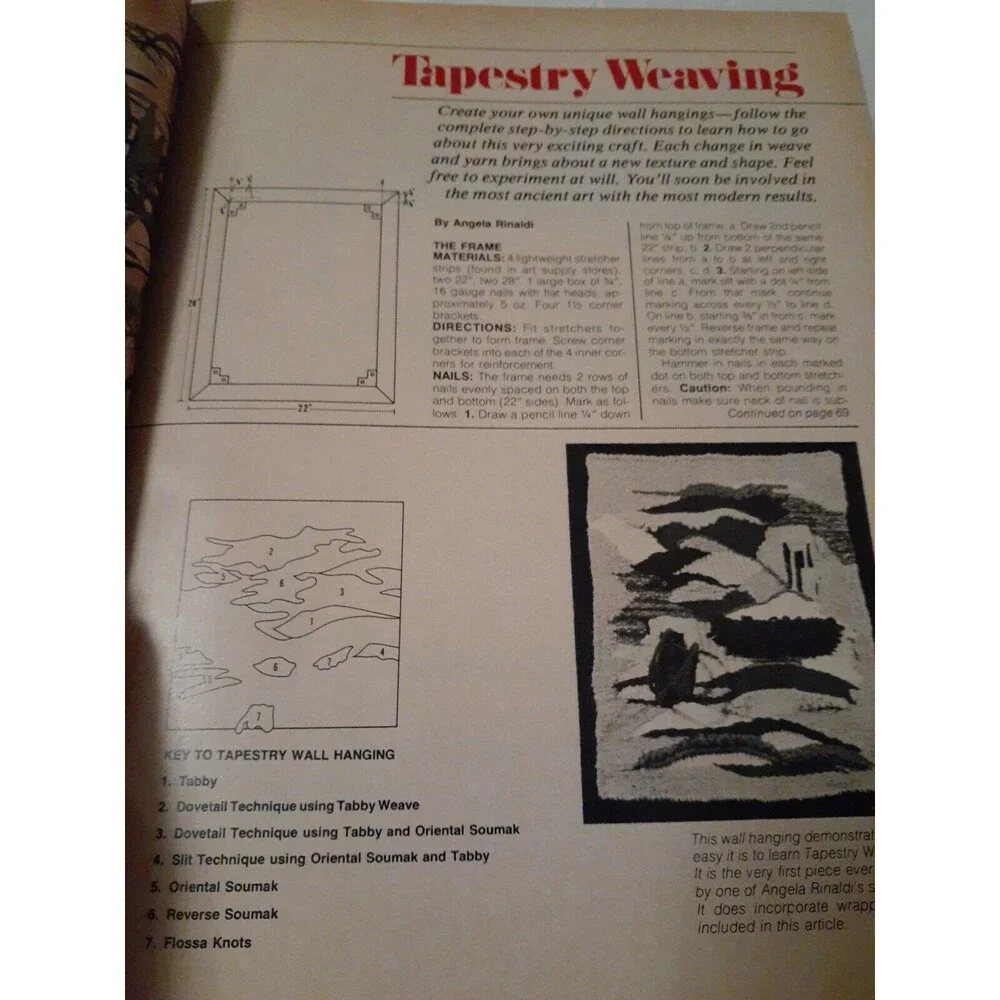Woman's Day Needlework & Handicrafts Ideas #24 c1977 Woman’s Day Service Series